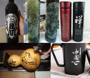 浙江酒瓶葫芦工艺品激光雕刻机